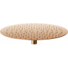 Mexen Slim showerhead 25 cm, rose gold - 79225-60
