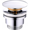 Mexen universal click-clack plug, chrome - 79930-00