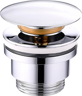 Mexen click-clack plug universeel, chroom - 79930-00