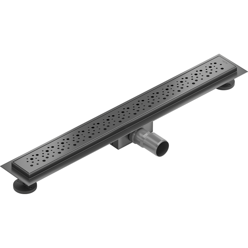 Mexen Flat M12 odpływ liniowy 60 cm, gun gray szczotkowany - 1E21060-15