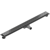 Mexen Flat M12 Linear Drain 100 cm, Brushed Gun Gray - 1E21100-15