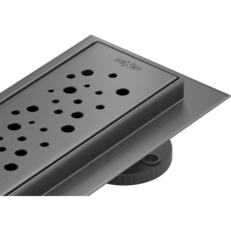Mexen Flat 360° M12 pöörlev joatorustik 50 cm, harjatud gun gray - 1E21050-40
