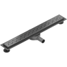 Mexen Flat 360° M12 pöörlev joatorustik 50 cm, harjatud gun gray - 1E21050-40