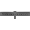 Mexen Flat 360° M12 pöörlev joatorustik 50 cm, harjatud gun gray - 1E21050-40