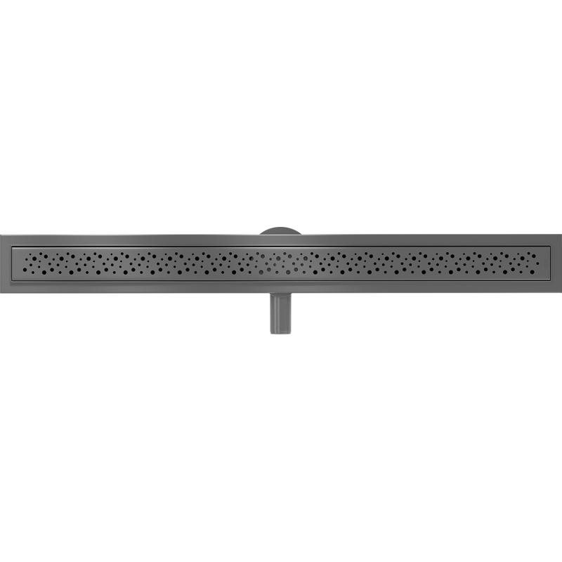 Mexen Flat 360° M12 odpływ liniowy obrotowy 80 cm, gun gray szczotkowany - 1E21080-40