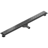 Mexen Flat 360° M12 pöördlineaarne äravooluava 90 cm, harjatud hall hall - 1E21090-40