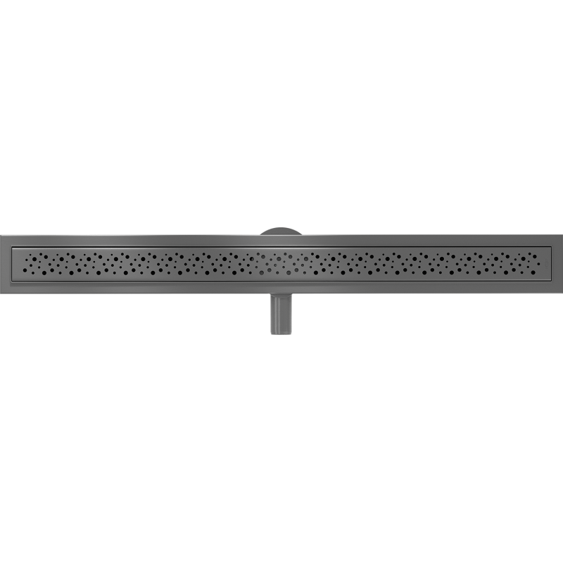 Mexen Flat 360° M12 100 cm Rotating Linear Drain, Gun Gray Brushed - 1E21100-40