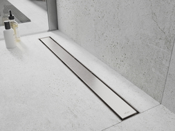 Mexen Flat M13 katteliist 2-in-1 joondatud äravoolule 70 cm, inox - 1019070