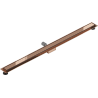 Mexen Flat M13 lineaarne äravooluava 2in1 110 cm, roosa kuld - 1610110