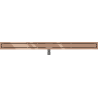 Mexen Flat M13 linear drain 2-in-1 130 cm, rose gold - 1610130