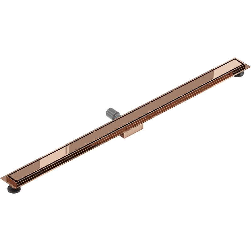 Mexen Flat M13 odpływ liniowy 2w1 160 cm, różowe złoto - 1610160