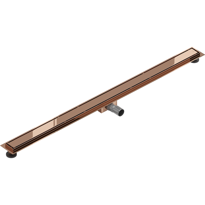 Mexen Flat M13 odpływ liniowy 2w1 160 cm, różowe złoto - 1610160