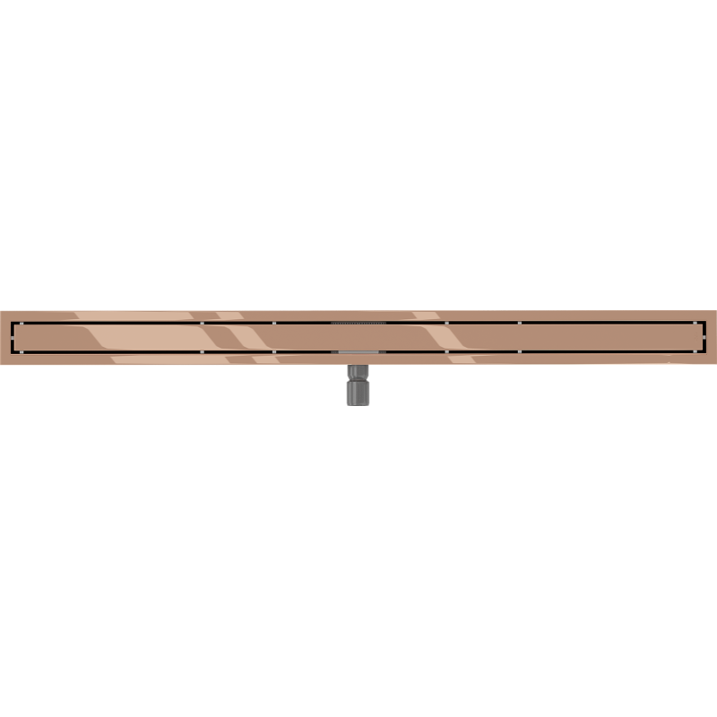 Mexen Flat M13 odpływ liniowy 2w1 160 cm, różowe złoto - 1610160