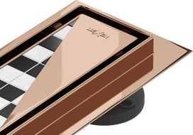 Mexen Flat M13 Linienentwässerung 2-in-1 80 cm, Roségold - 1610080-15