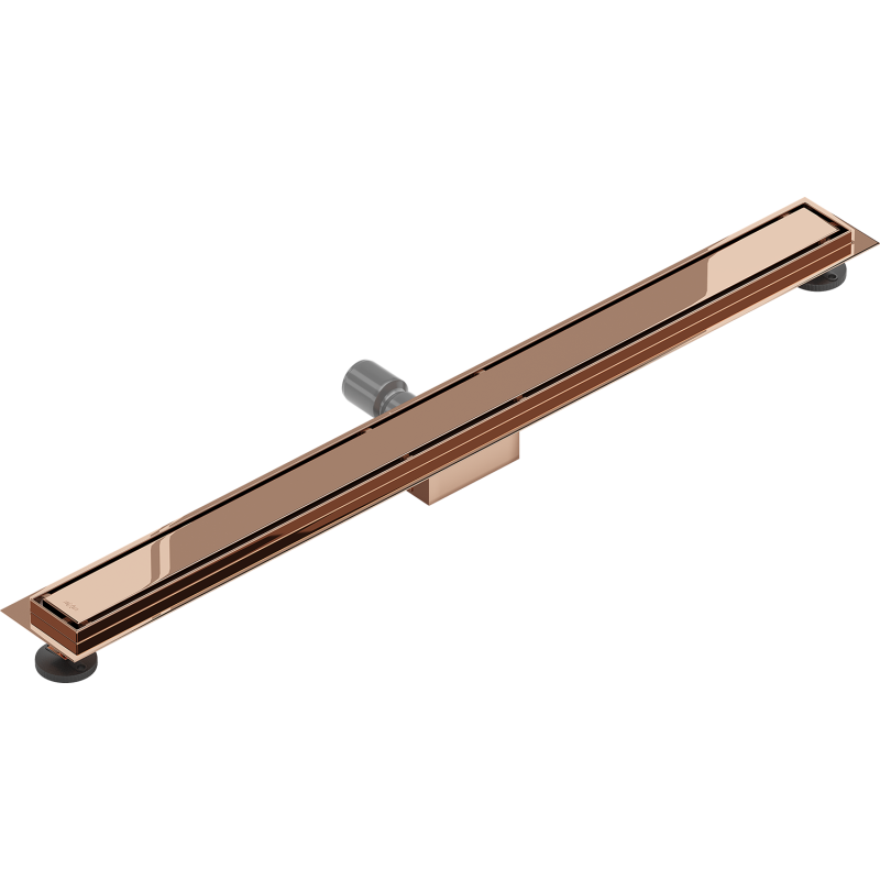 Mexen Flat M13 odpływ liniowy 2w1 80 cm, różowe złoto - 1610080-15