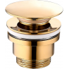 Mexen universele klik-klak plug, goud - 79930-50