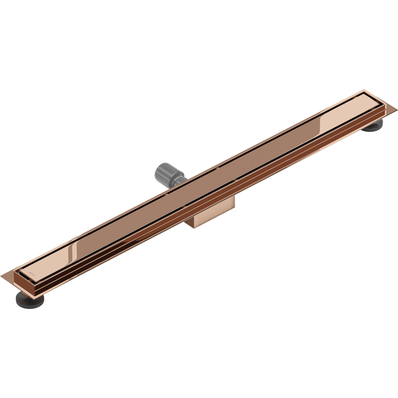 Mexen Flat M13 linear 2-in-1 drain 100 cm, rose gold - 1610100-15