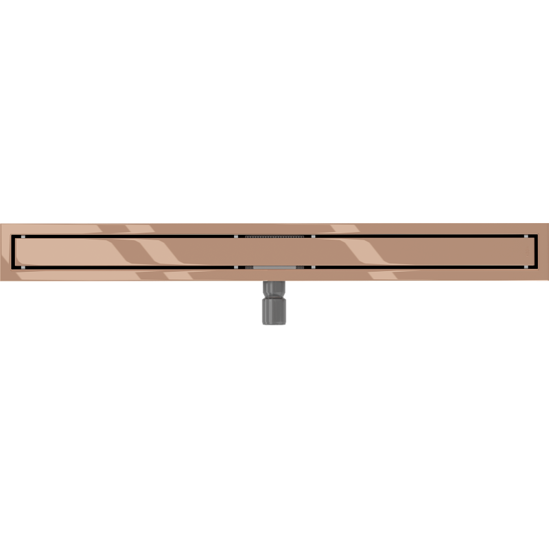 Mexen Flat M13 odpływ liniowy 2w1 100 cm, różowe złoto - 1610100-15