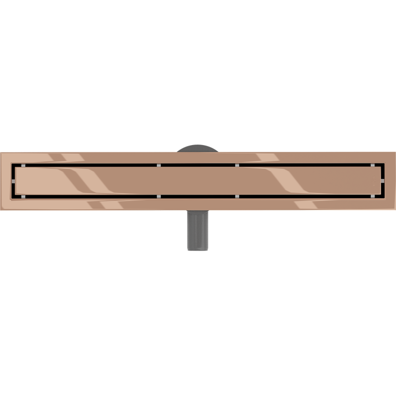 Mexen Flat 360° M13 odpływ liniowy obrotowy 2w1 60 cm, różowe złoto - 1610060-40