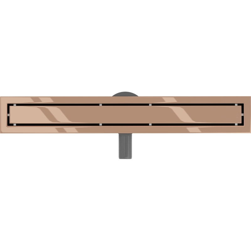 Mexen Flat 360° M13 pöörlev 2-ühes joonvoolu äravool 60 cm, roosakaskuldne - 1610060-40