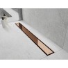 Mexen Flat 360° M13 pöörlev 2-ühes lineaarne äravool 90 cm, roosa kuld - 1610090-40