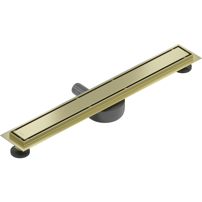 Mexen Flat 360° M13 Linear Rotating Drain 2-in-1 60 cm, Gold Brushed - 1A10060-40