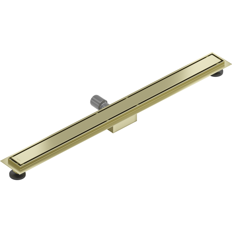 Mexen Flat M13 odpływ liniowy 2w1 80 cm, złoty szczotkowany - 1A10080-15