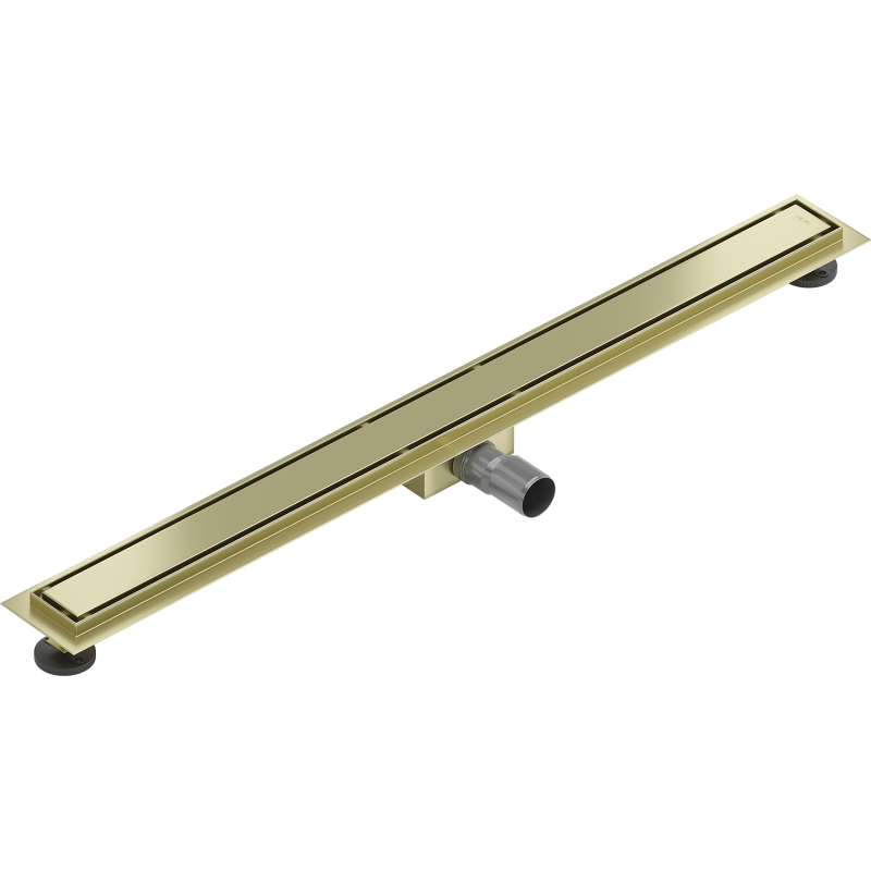 Mexen Flat M13 odpływ liniowy 2w1 80 cm, złoty szczotkowany - 1A10080-15