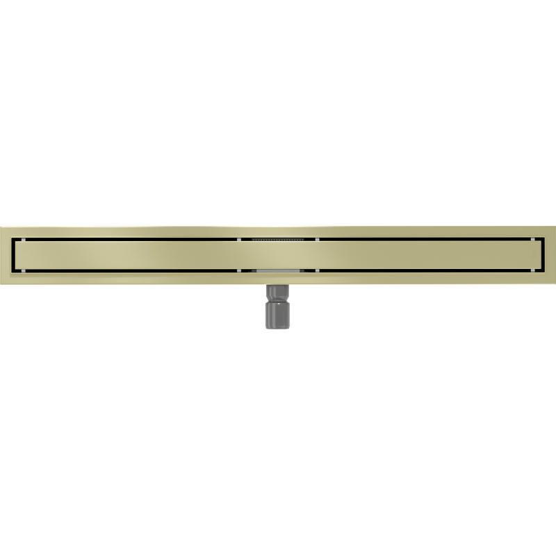 Mexen Flat M13 odpływ liniowy 2w1 80 cm, złoty szczotkowany - 1A10080-15