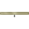 Mexen Flat M13 odpływ liniowy 2w1 80 cm, złoty szczotkowany - 1A10080-15