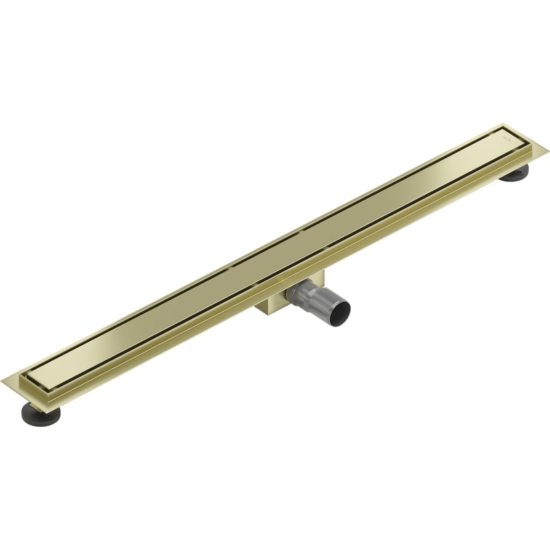 Mexen Flat M13 odpływ liniowy 2w1 90 cm, złoty szczotkowany - 1A10090-15