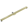Mexen Flat M13 2-in-1 jooneline äravool 110 cm, kuldne harjatud - 1A10110