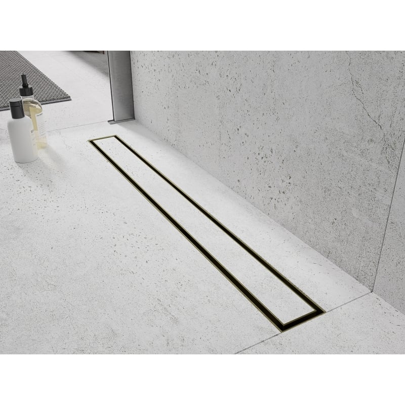 Mexen Flat M13 2 ühes joonkuivend 130 cm, kuldne harjatud - 1A10130
