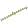 Mexen Flat M13 2-in-1 jooteline äravool 140 cm, kuldne harjatud - 1A10140