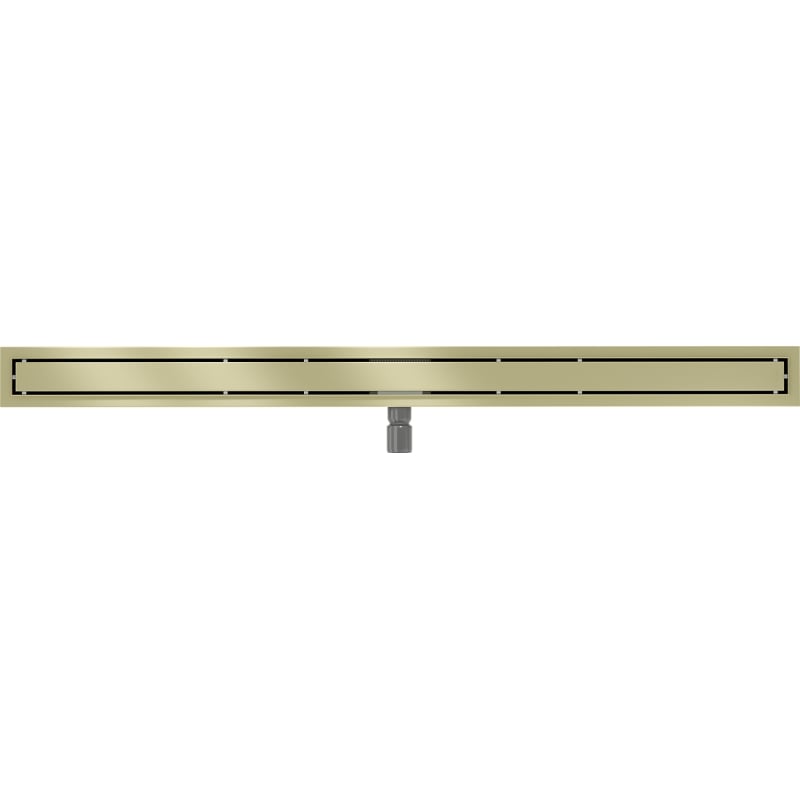 Mexen Flat M13 2-in-1 jooteline äravool 140 cm, kuldne harjatud - 1A10140