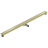 Mexen Flat M13 caniveau linéaire 2 en 1 150 cm, or brossé - 1A10150