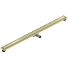 Mexen Flat M13 lineaarne äravool 2in1 160 cm, kuldne harjatud - 1A10160