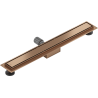 Mexen Flat M13 lineaarne äravool 2-ühes 50 cm, harjatud vask - 1C10050-15