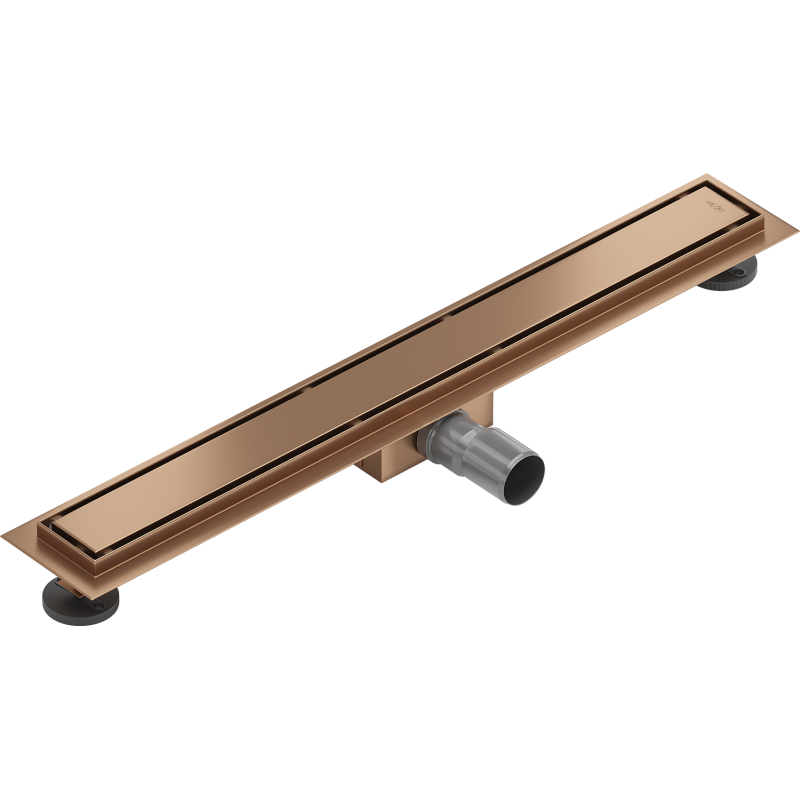 Mexen Flat M13 odpływ liniowy 2w1 70 cm, miedź szczotkowana - 1C10070-15