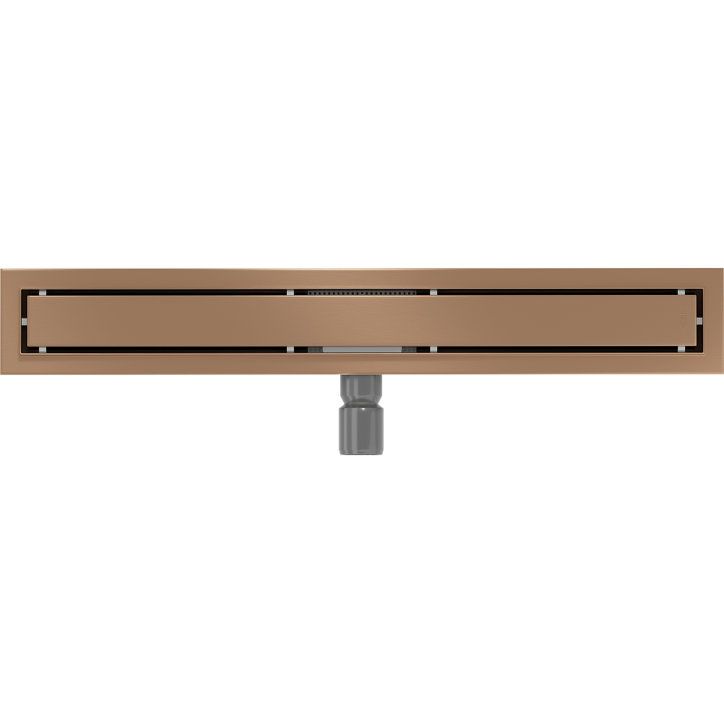 Mexen Flat M13 Linear Drain 2in1 70 cm, Brushed Copper - 1C10070-15