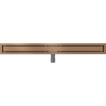 Mexen Flat M13 linear drain 2-in-1 100 cm, brushed copper - 1C10100-15