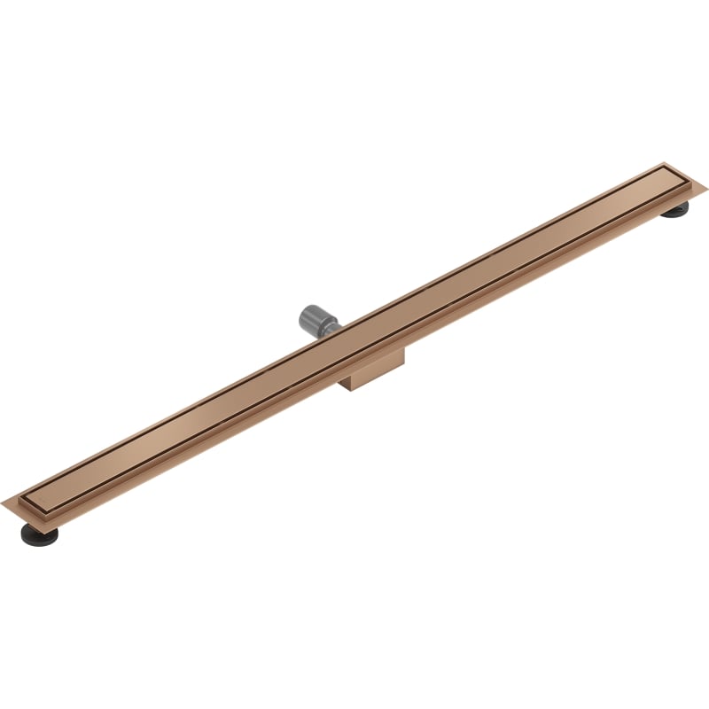 Mexen Flat M13 odpływ liniowy 2w1 140 cm, miedź szczotkowana - 1C10140