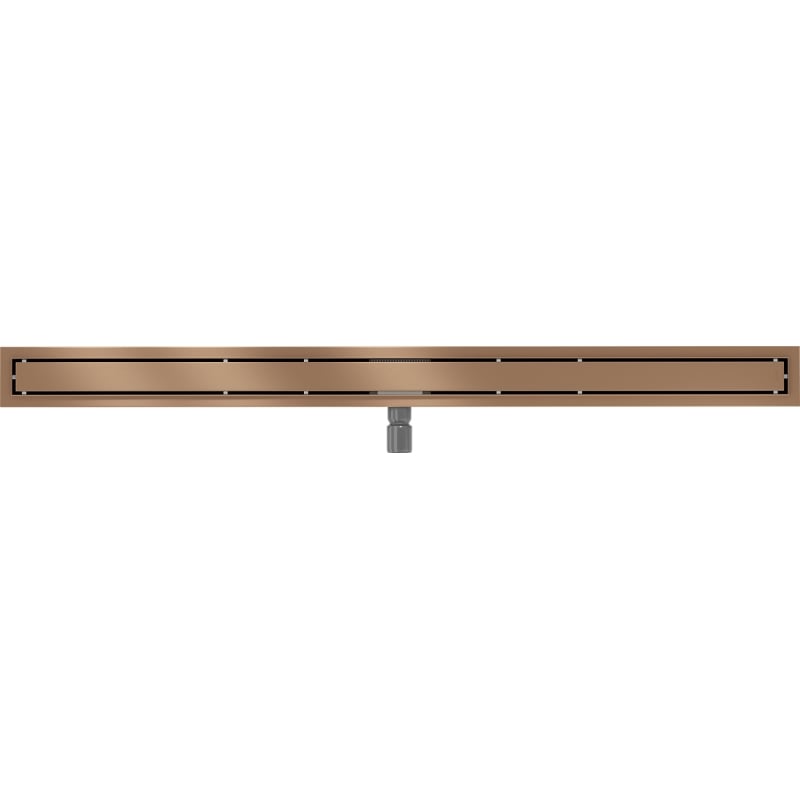 Mexen Flat M13 joonvihmavõre 2-in-1 140 cm, harjatud vask - 1C10140