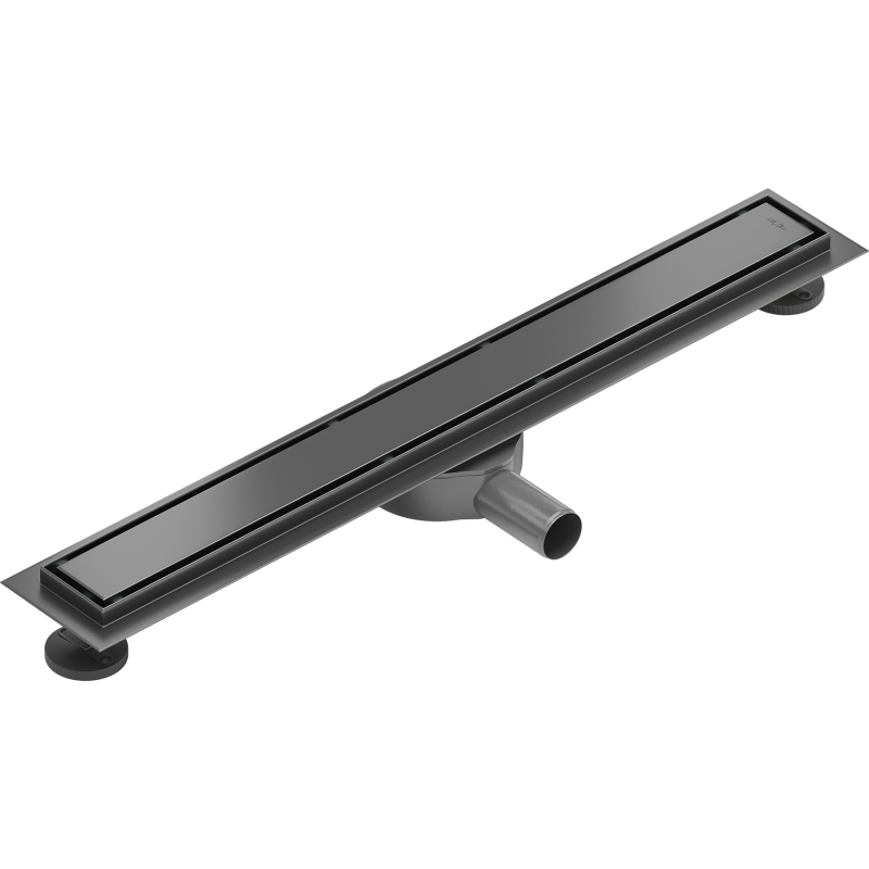 Mexen Flat 360° M13 odpływ liniowy obrotowy 2w1 50 cm, gun gray szczotkowany - 1E10050-40