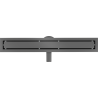 Mexen Flat 360° M13 Rotatable Linear Drain 2-in-1 60 cm, Brushed Gun Gray - 1E10060-40
