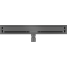 Mexen Flat M13 linear drain 2-in-1 50 cm, gun gray brushed - 1E10050-15