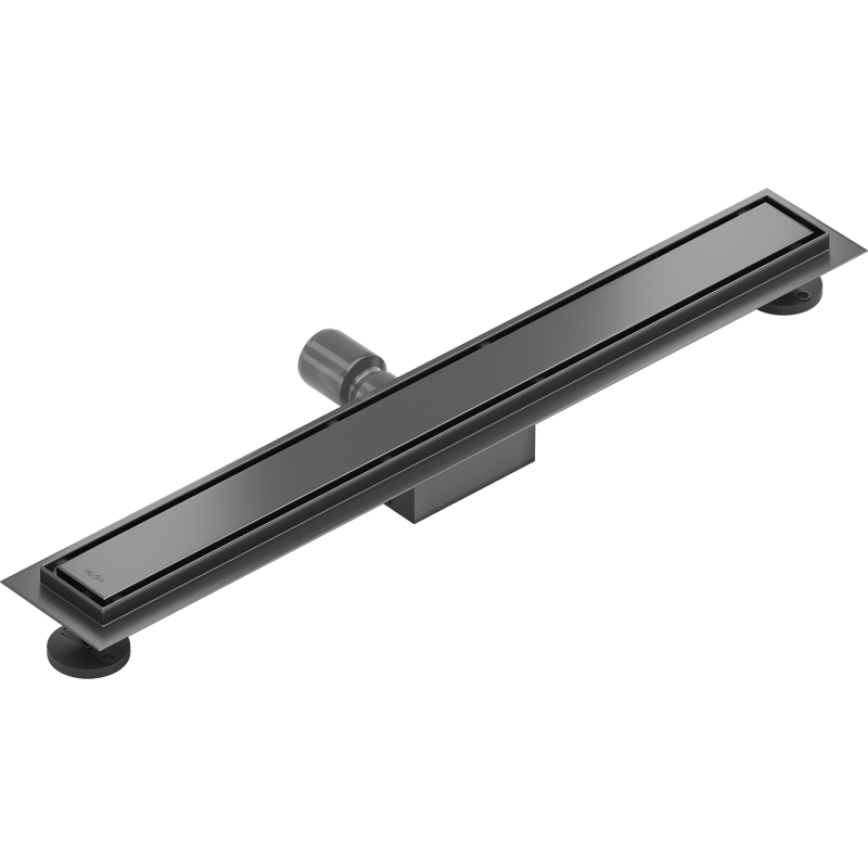 Mexen Flat M13 linear drain 2-in-1 60 cm, gun gray brushed - 1E10060-15