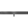 Mexen Flat M13 lineaire afvoer 2-in-1 90 cm, geborsteld gun gray - 1E10090-15