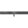 Mexen Flat M13 linear drain 2-in-1 100 cm, brushed gun gray - 1E10100-15