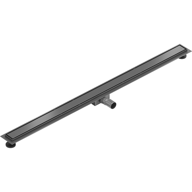 Mexen Flat M13 2-ühes lineaarne äravool 130 cm, harjatud gunmetallhall - 1E10130